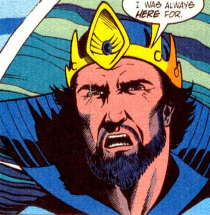 King Thesily comic character