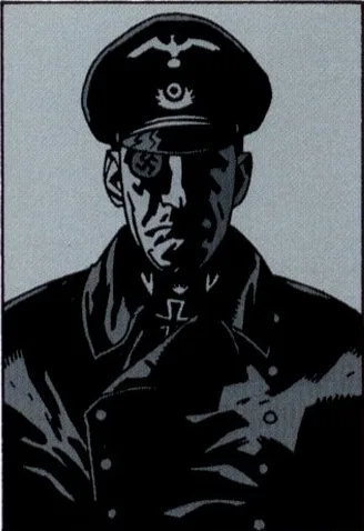 Klaus Werner Von Krupt comic character