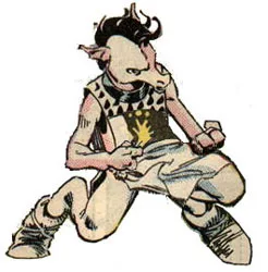Kofi comic character
