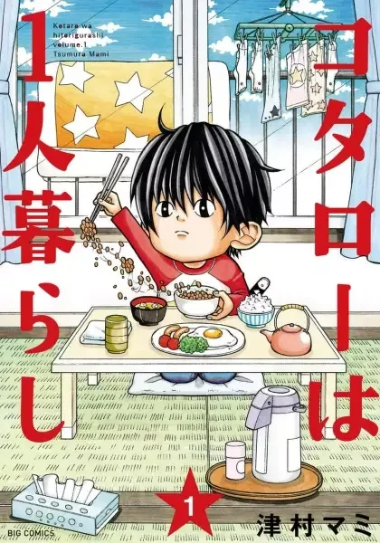 Kotarou wa Hitorigurashi manga artwork