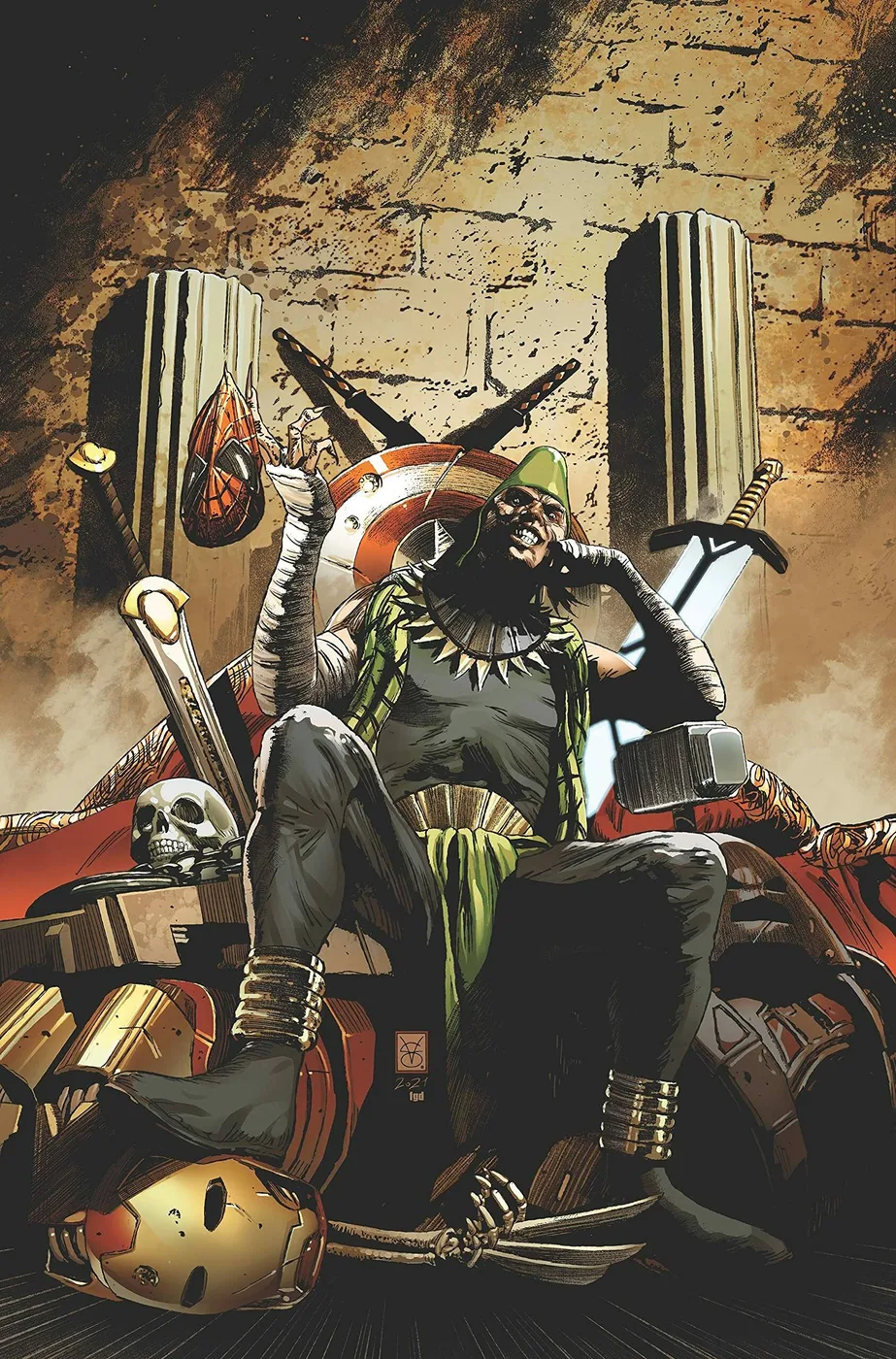Kulan Gath comic character