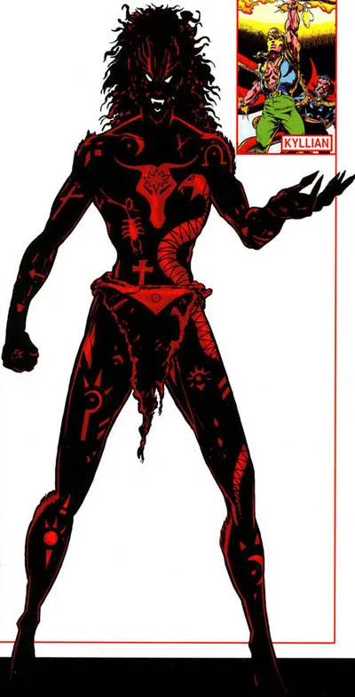 Kyllian Kell comic character