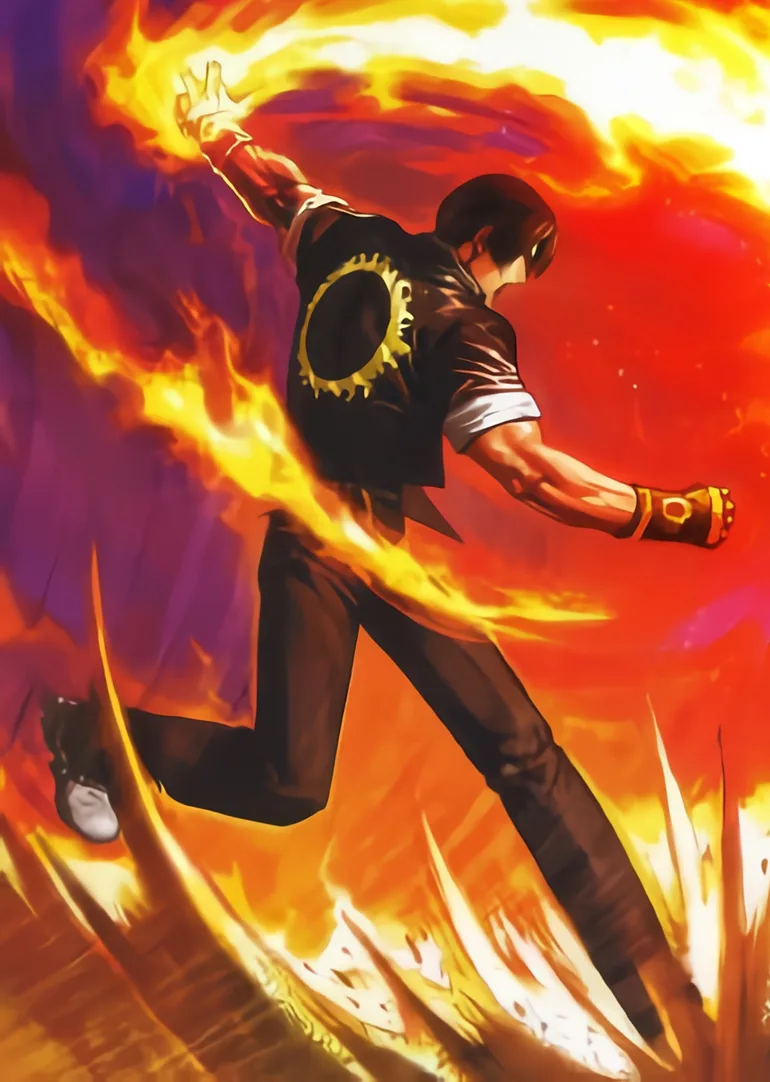 Kyo Kusanagi comic character