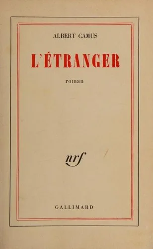 L’étranger book cover