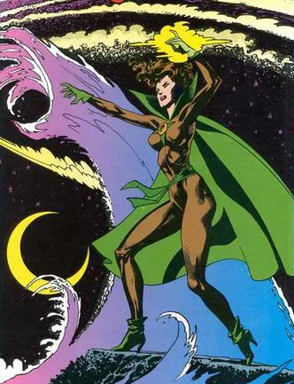 Lady Arcane comic character