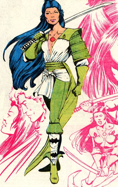 Lady Chian comic character