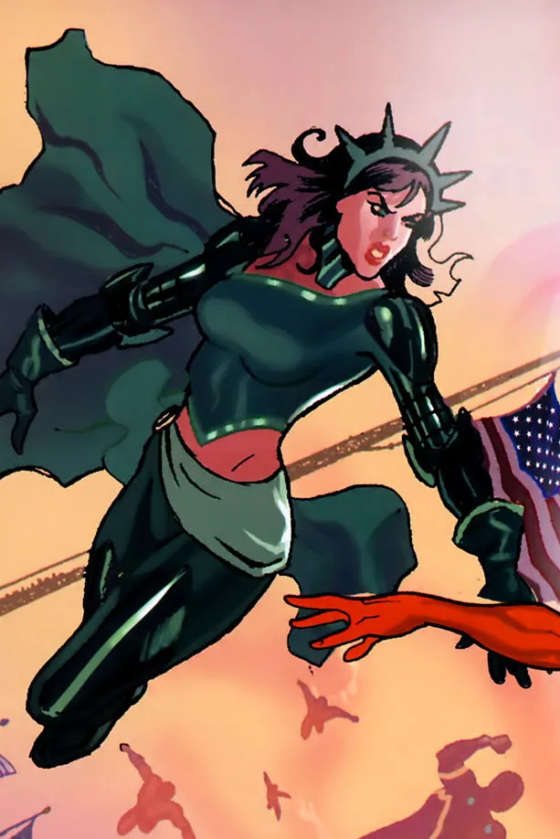Lady Liberty comic character