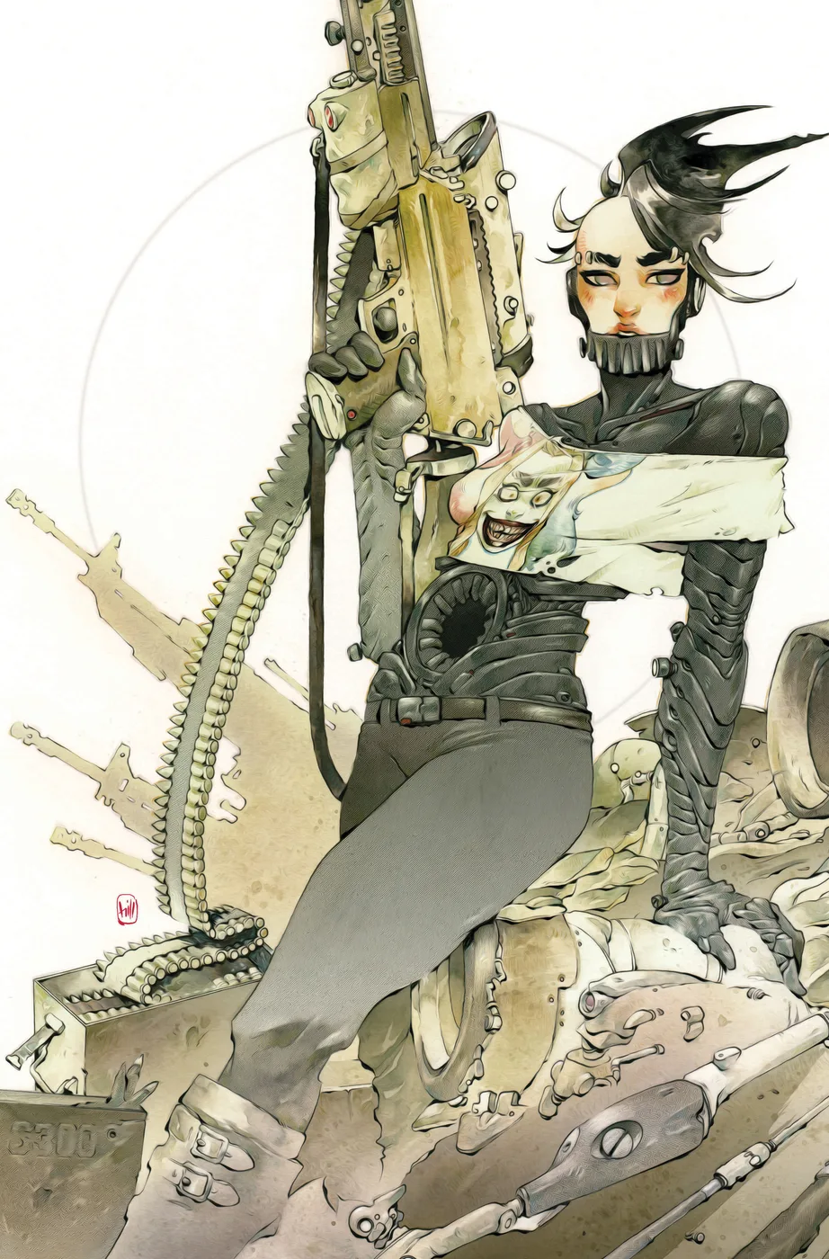 Ladytron comic character