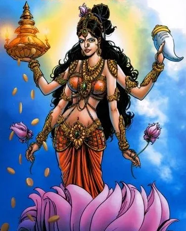 Lakshmi comic character