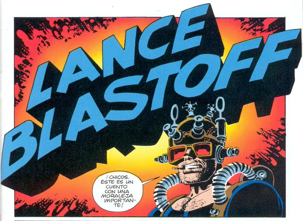Lance Blastoff comic character