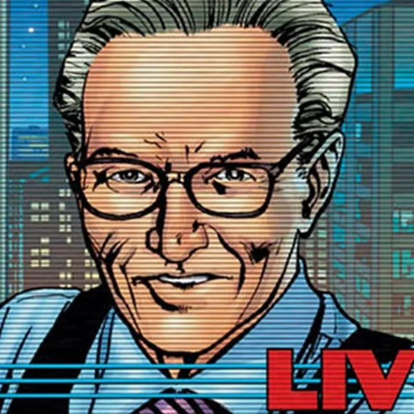 Larry King comic character