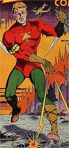 Lash Lightning comic character