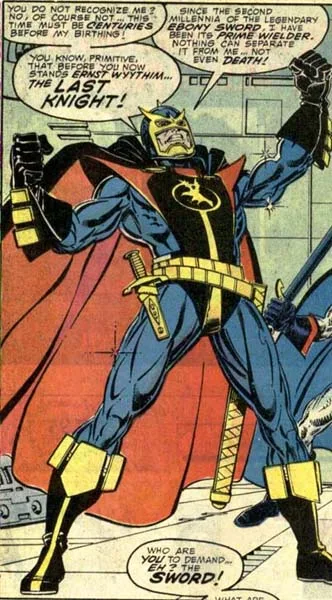 Last Knight comic character