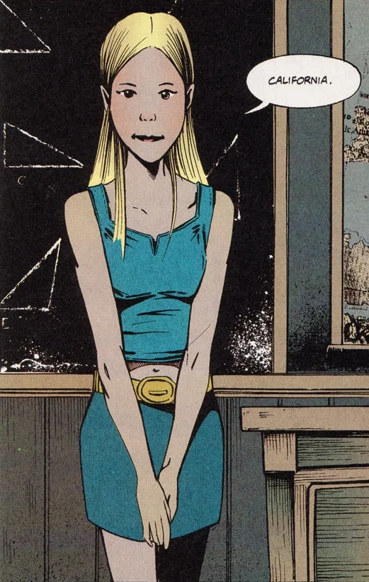 Leah comic character