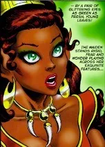 Leetah comic character