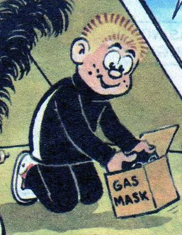 Les Pretend comic character