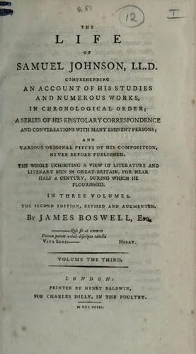 Life of Samuel Johnson book cover