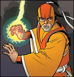 Lightning comic character