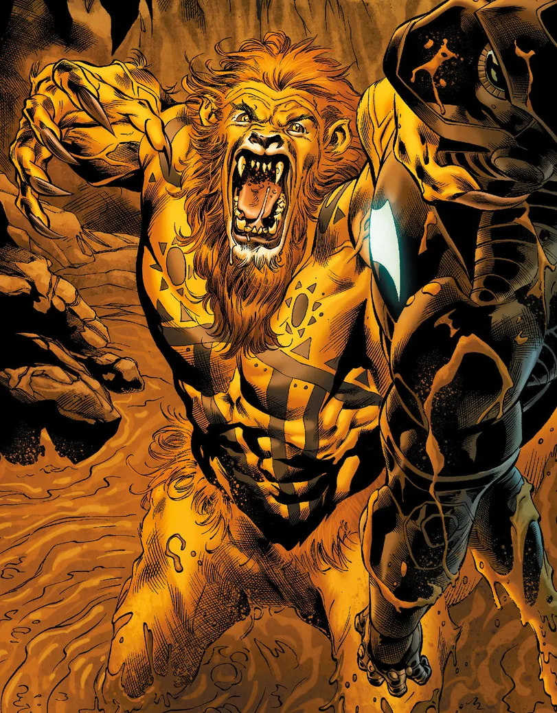Lion-Mane comic character