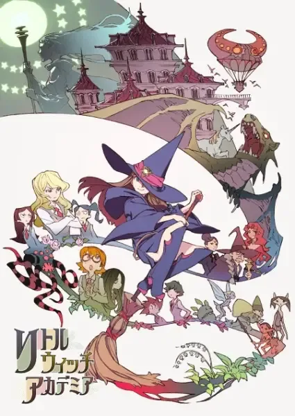 Little Witch Academia anime artwork