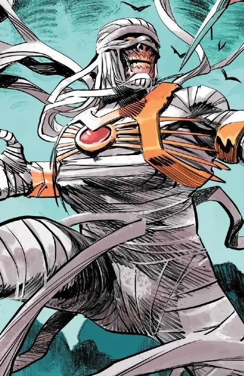 Living Mummy comic character