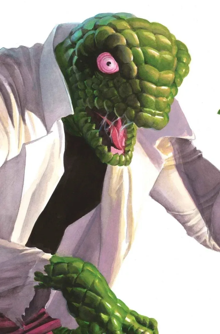 Lizard comic character