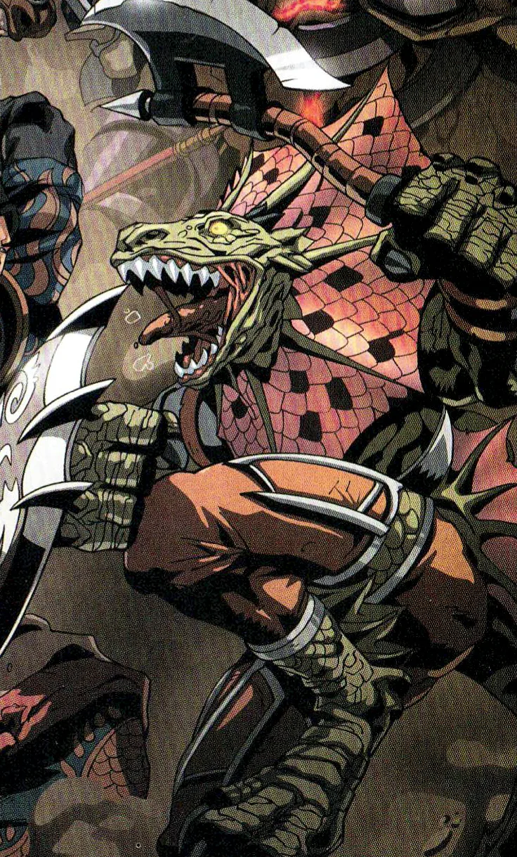 Lizardman comic character