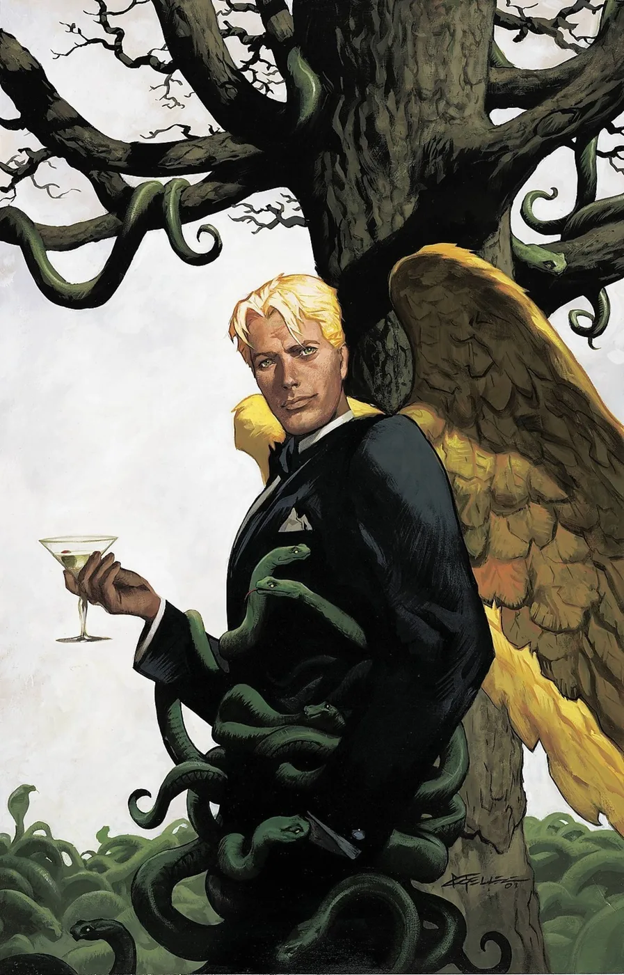Lucifer Morningstar comic character