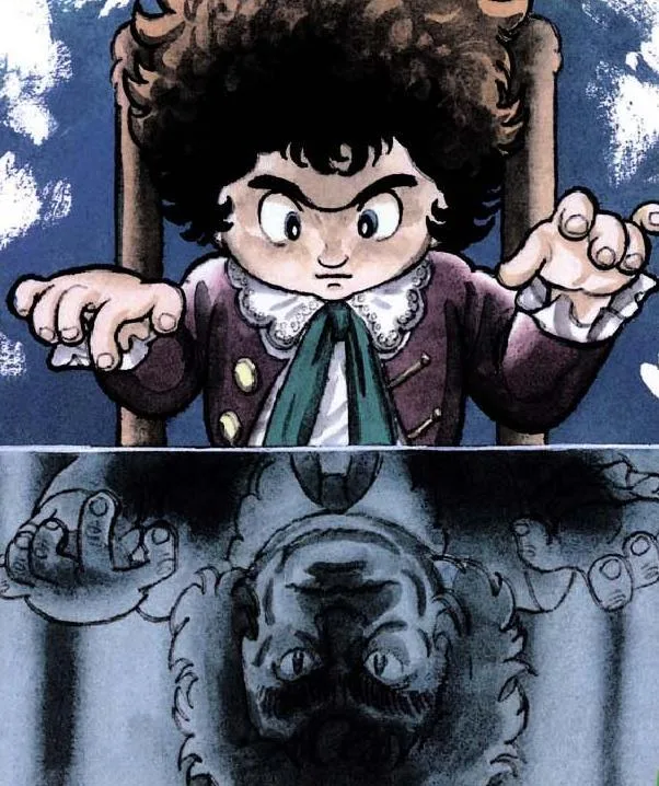 Ludwig van Beethoven comic character