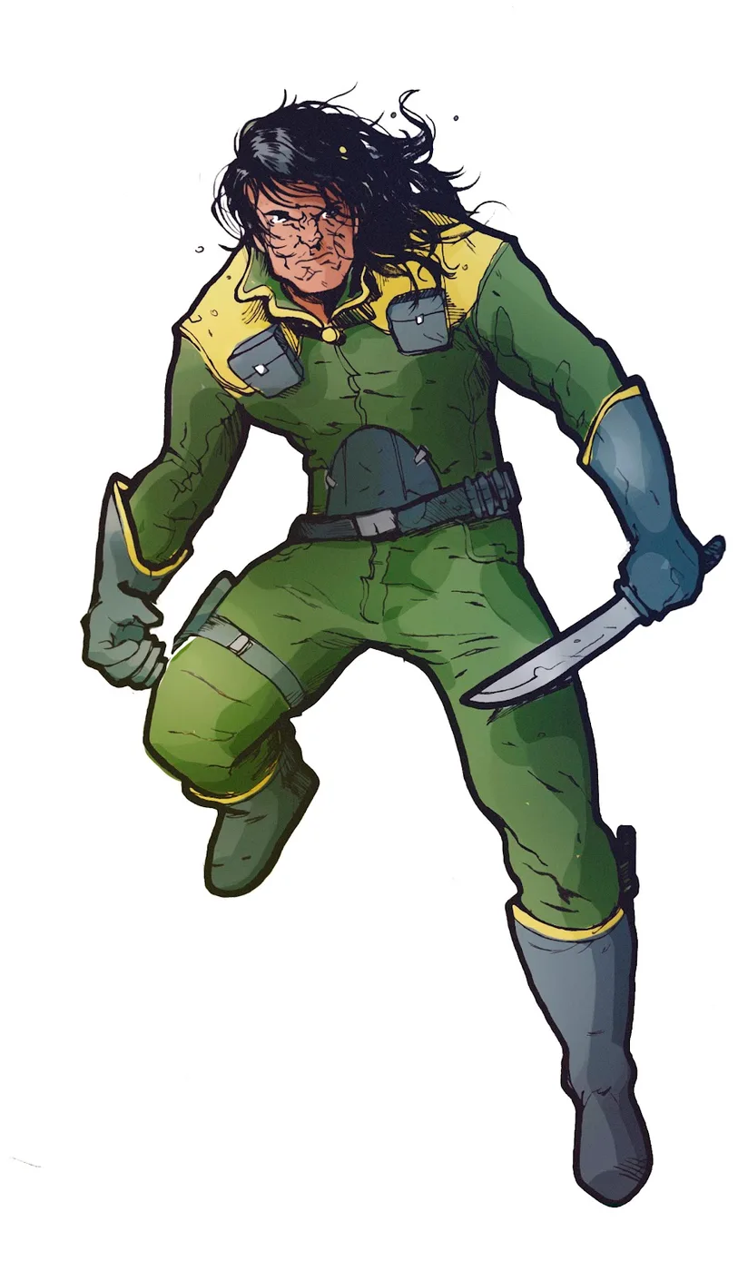 Machete comic character