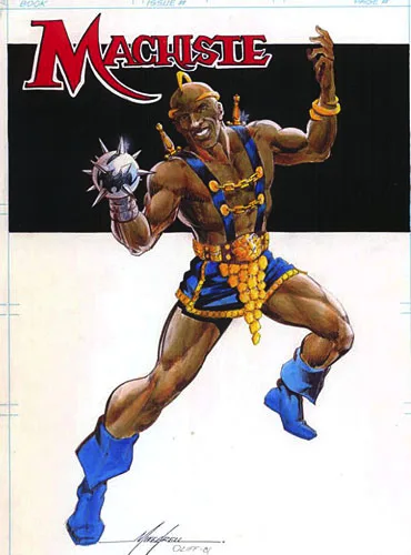 Machiste comic character