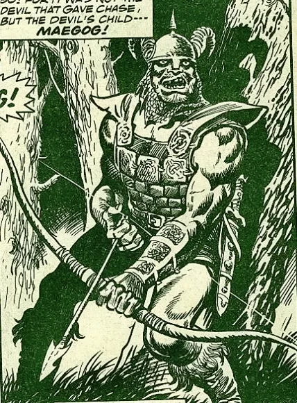 Maegog comic character