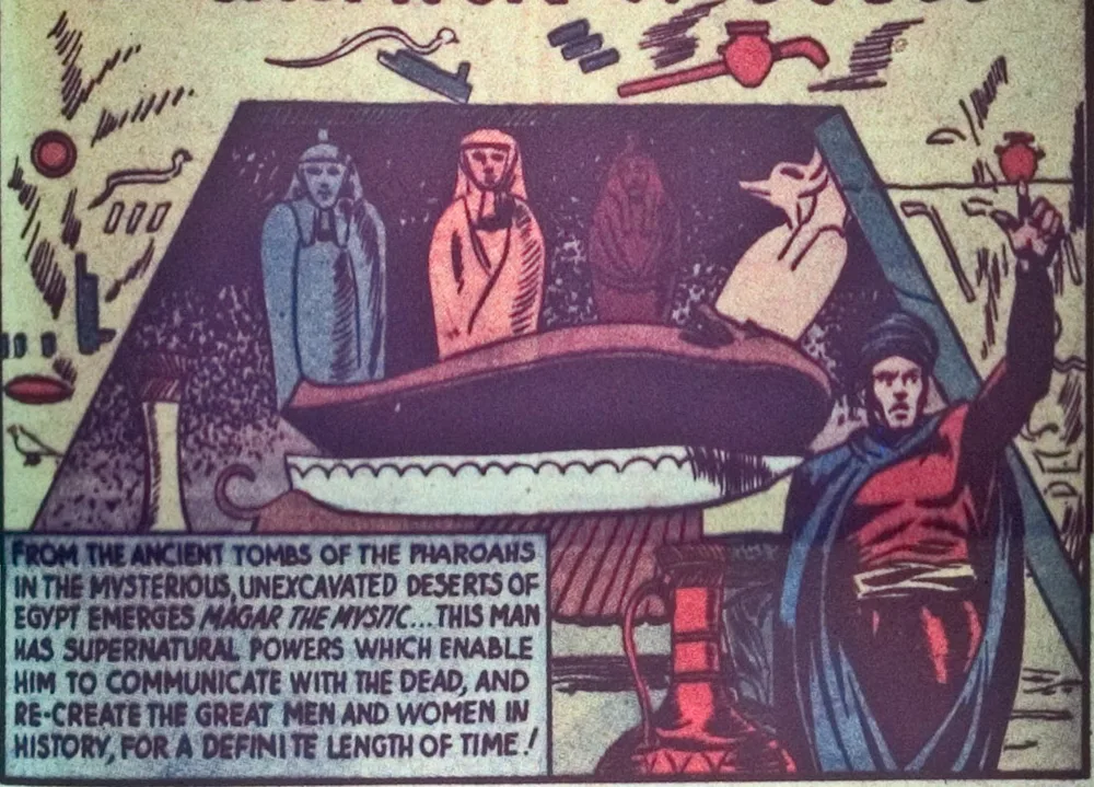 Magar the Mystic comic character