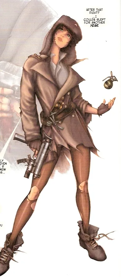 Makita comic character