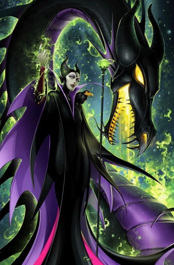 Maleficent comic character