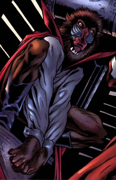 Mandrill comic character