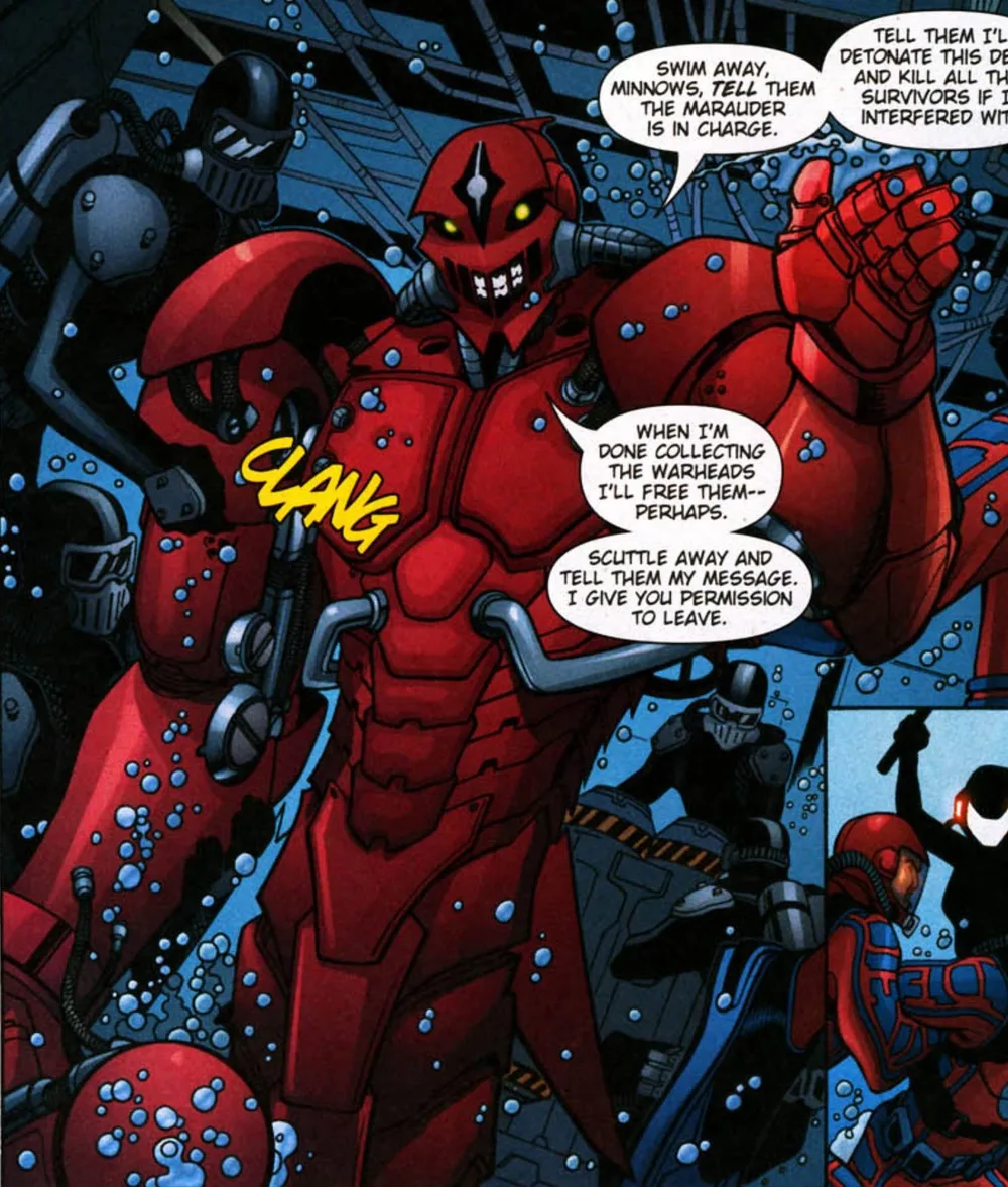 Marauder comic character