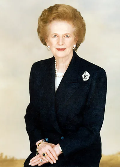 Margaret Thatcher comic character