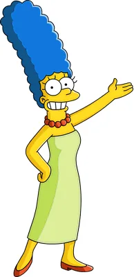Marge Simpson comic character