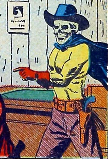 Masked Marvel comic character