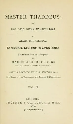 Master Thaddeus book cover