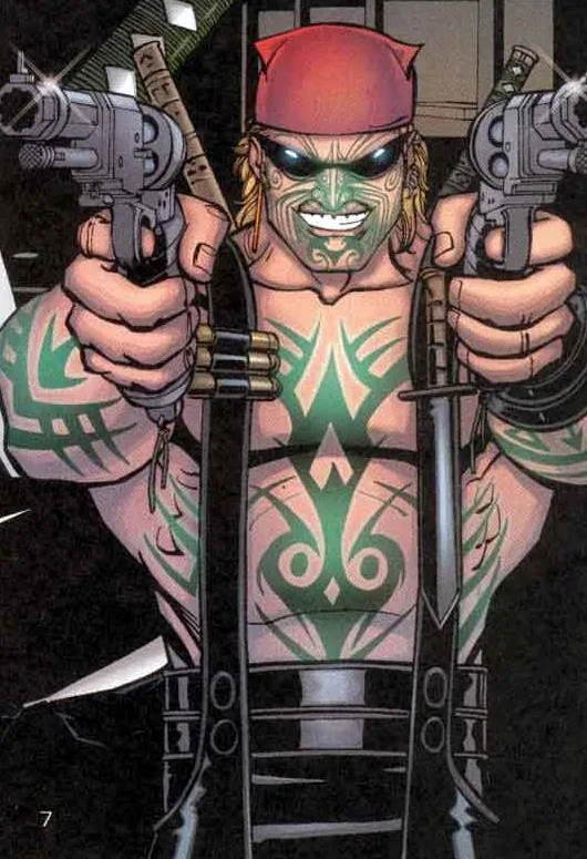Matatoa comic character
