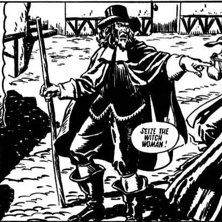 Matthew Hopkins comic character