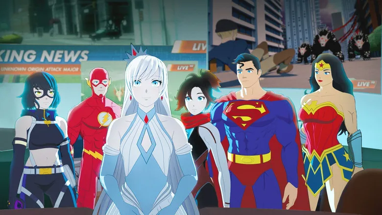 Justice League x RWBY: Super Heroes & Huntsmen, Part Two poster