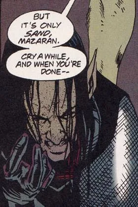 Mazaran comic character