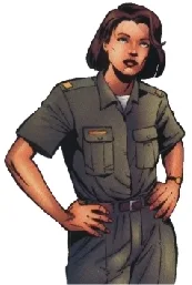 Megan Wylie comic character