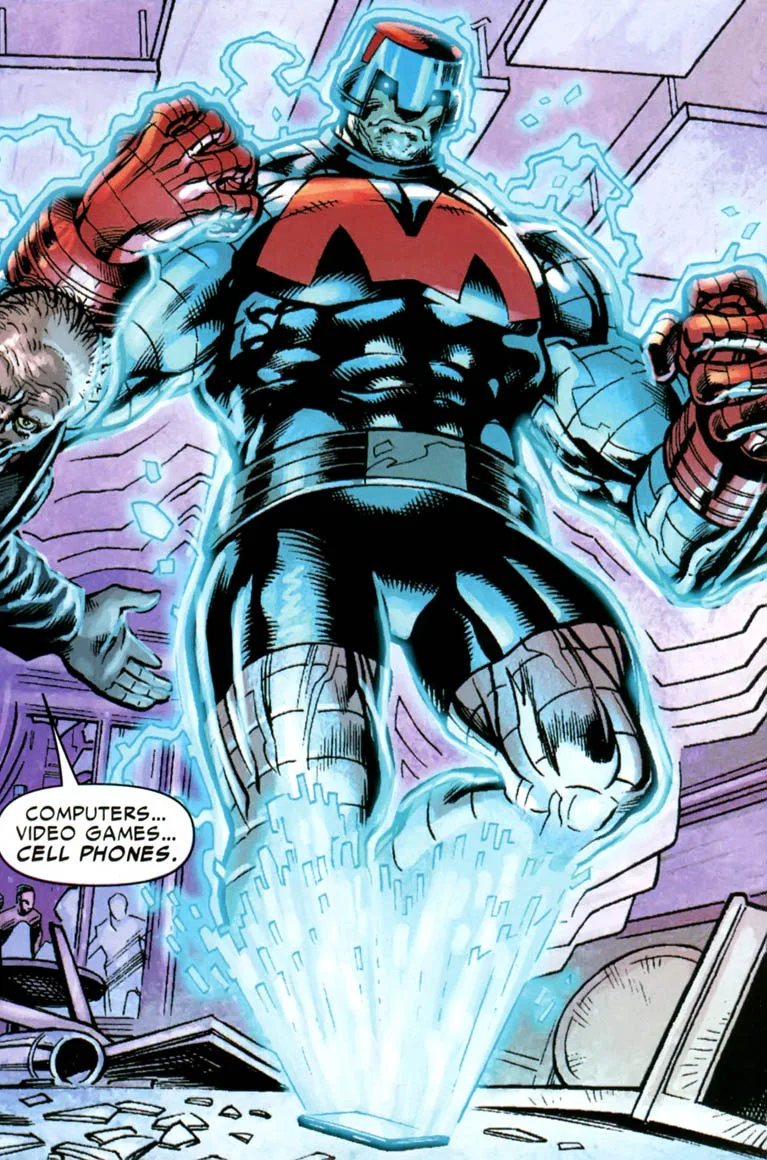 Megatak comic character