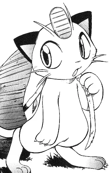 Meowth comic character