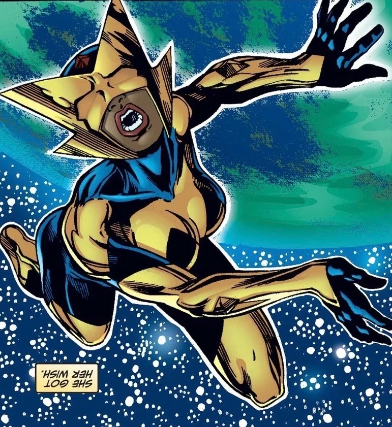 Meteorite comic character
