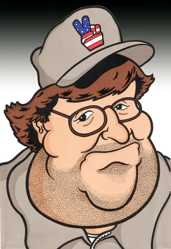 Michael Moore comic character